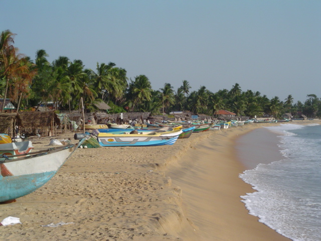 beach scene